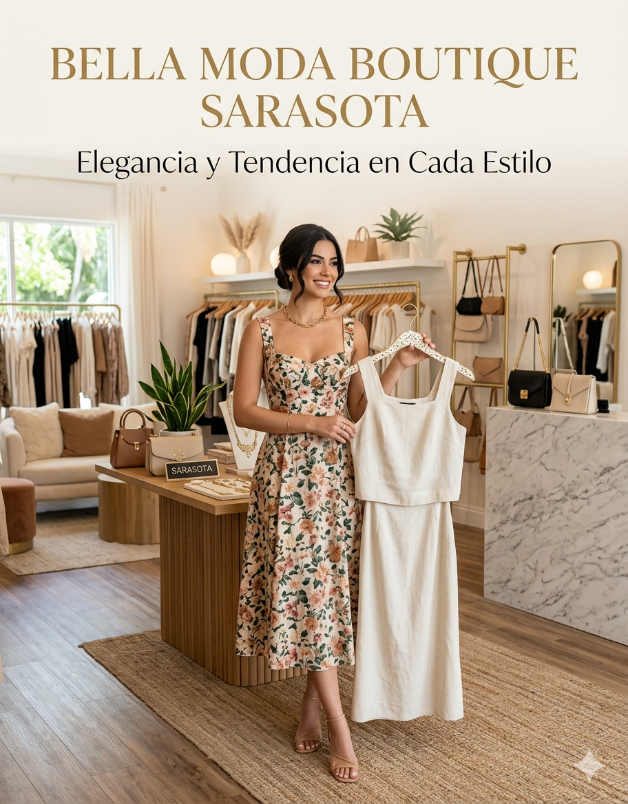 Bella Moda Boutique Sarasota | Elegancia y Tendencia en Cada Estilo