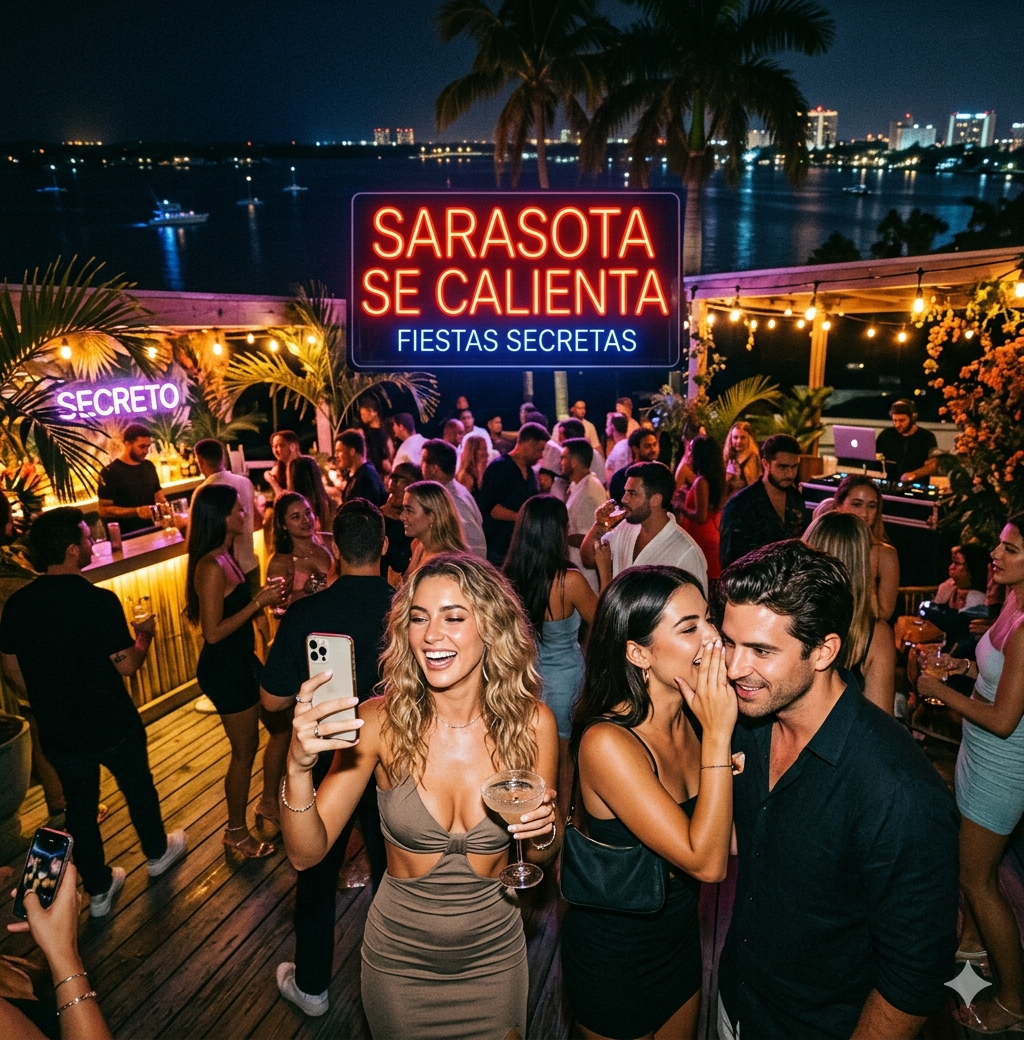 Sarasota se calienta: fiestas secretas, influencers y rumores que nadie confirma